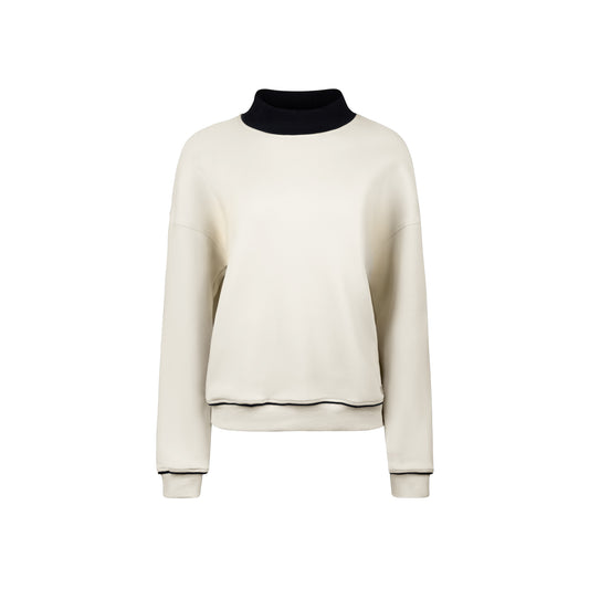 Two Tone Turtle Neck