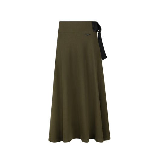 Canvas Maxi Skirt