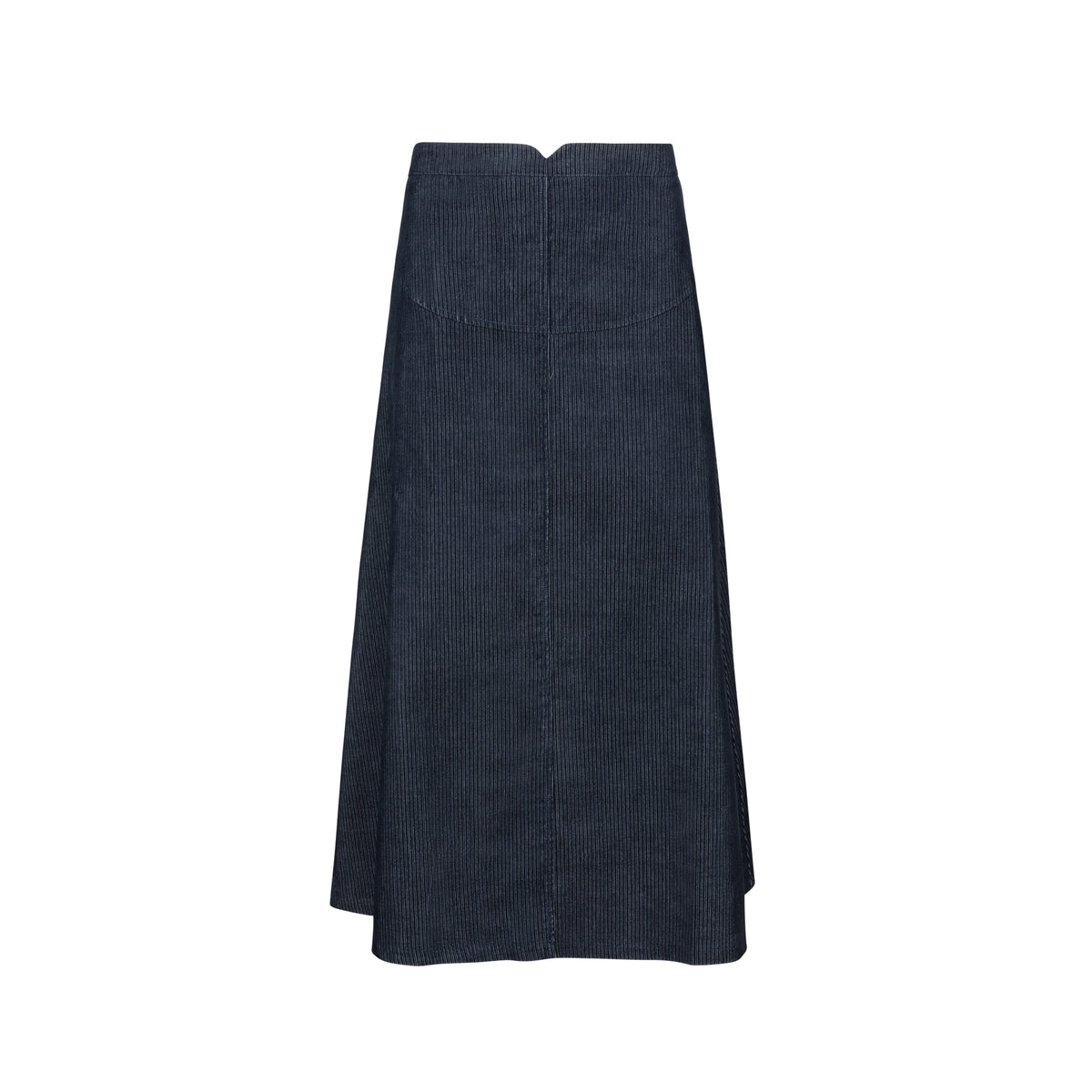 Corduroy Curved Seam Skirt