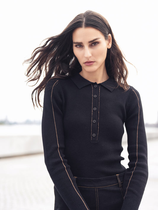 Knit Polo