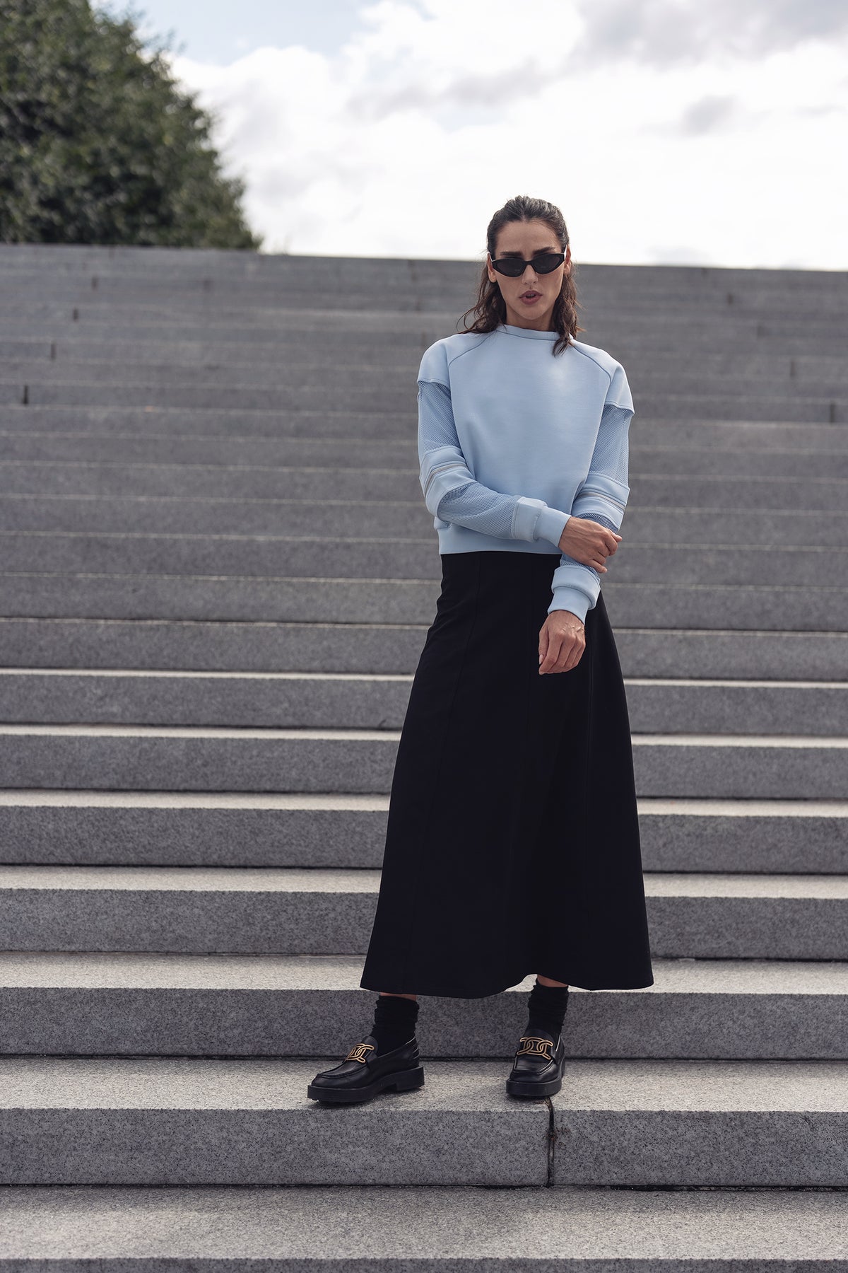 Basic Panel Skirt