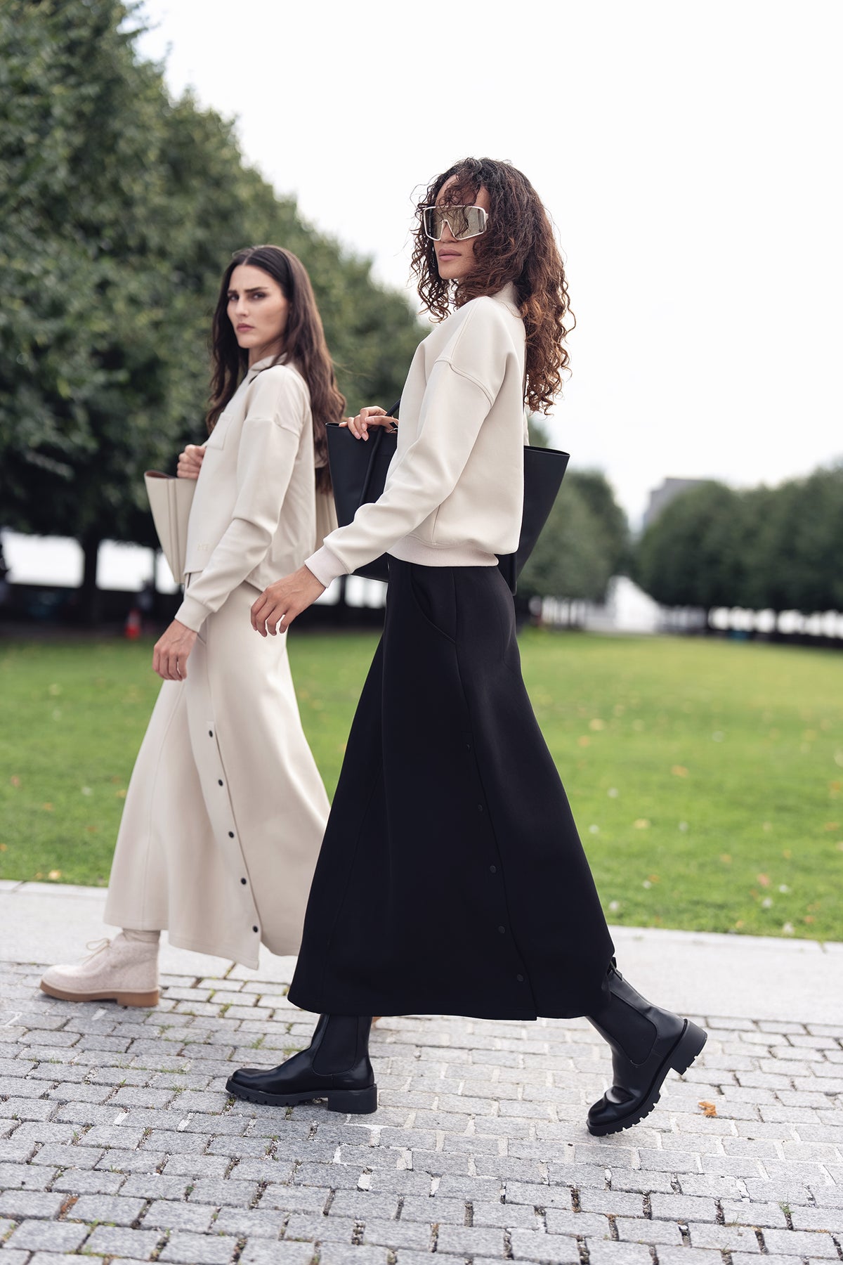 Side Snap Skirt