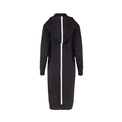 Zip-Up Hoodie Dress Long