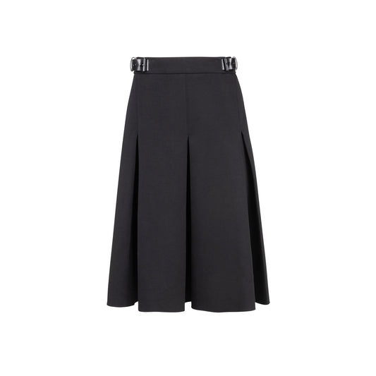 Box Pleat Skirt Short