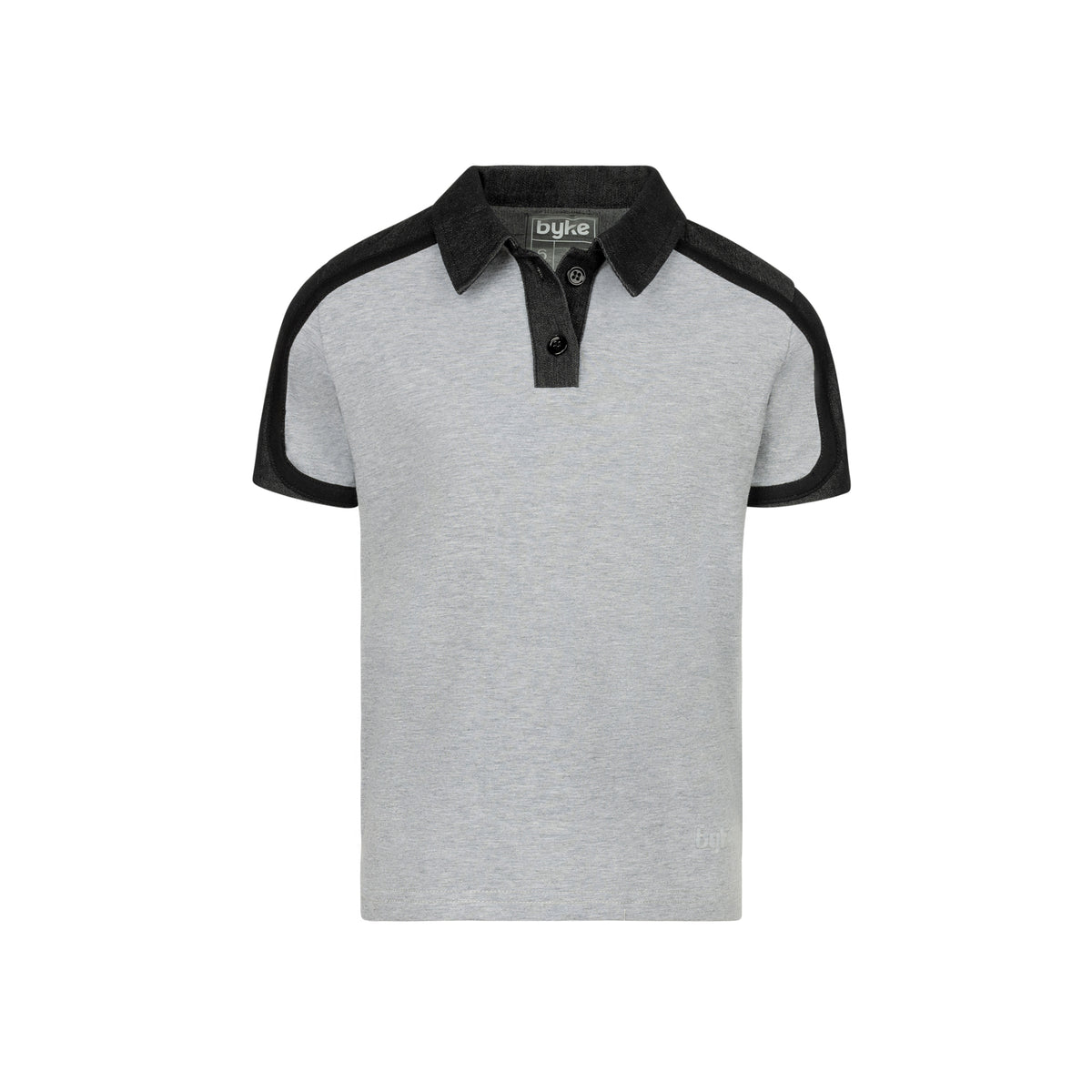 DENIM DETAIL POLO