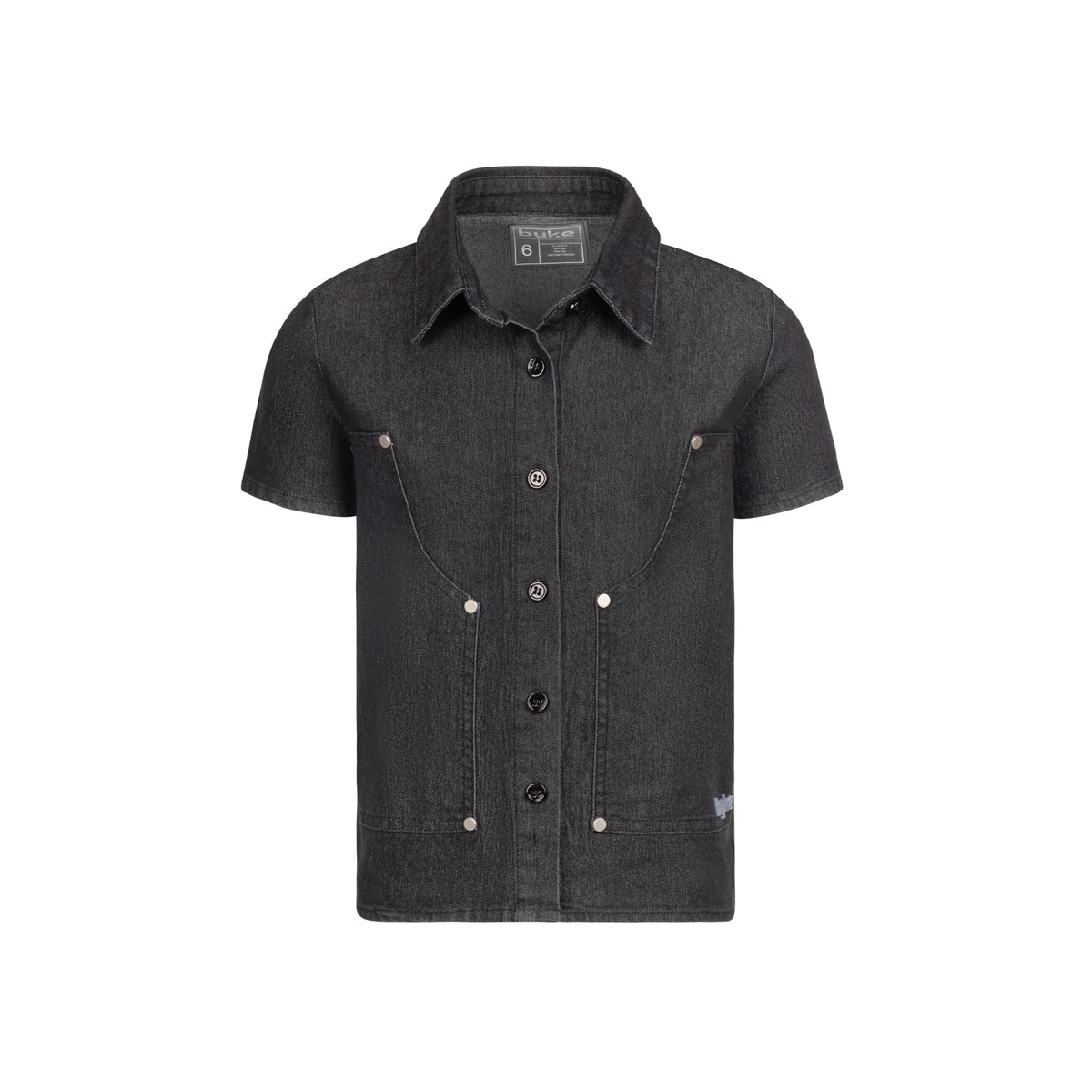 DENIM DETAILED SHIRT