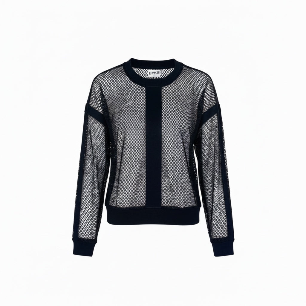 MESH DROP SLEEVE TOP