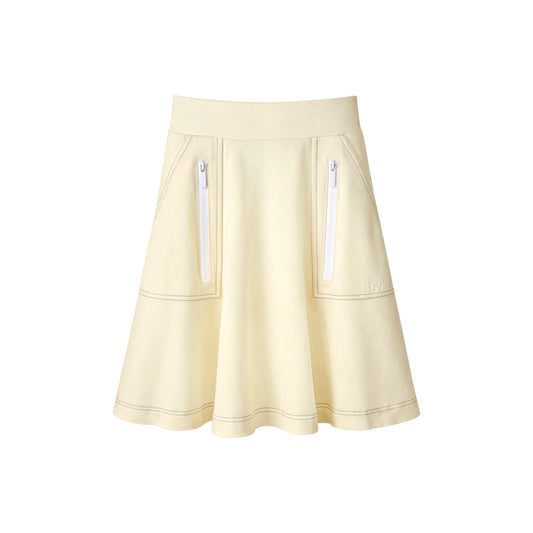 POCKET ZIP CIRCLE SKIRT