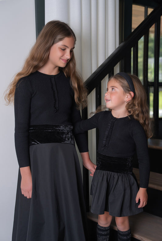 Tafetta Maxi Skirt