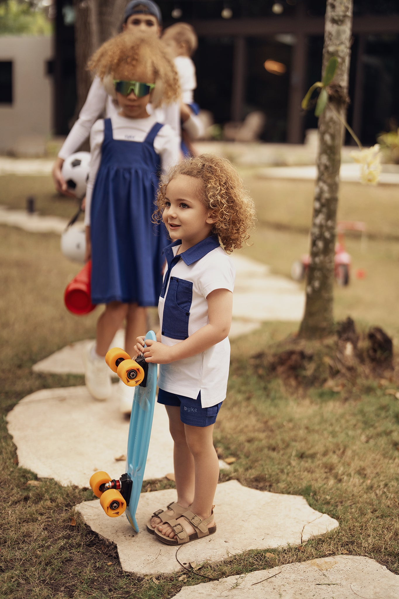 DENIM POCKET POLO  SHORT SLEEVE