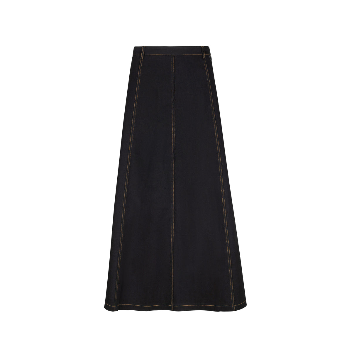 Denim Panel Skirt